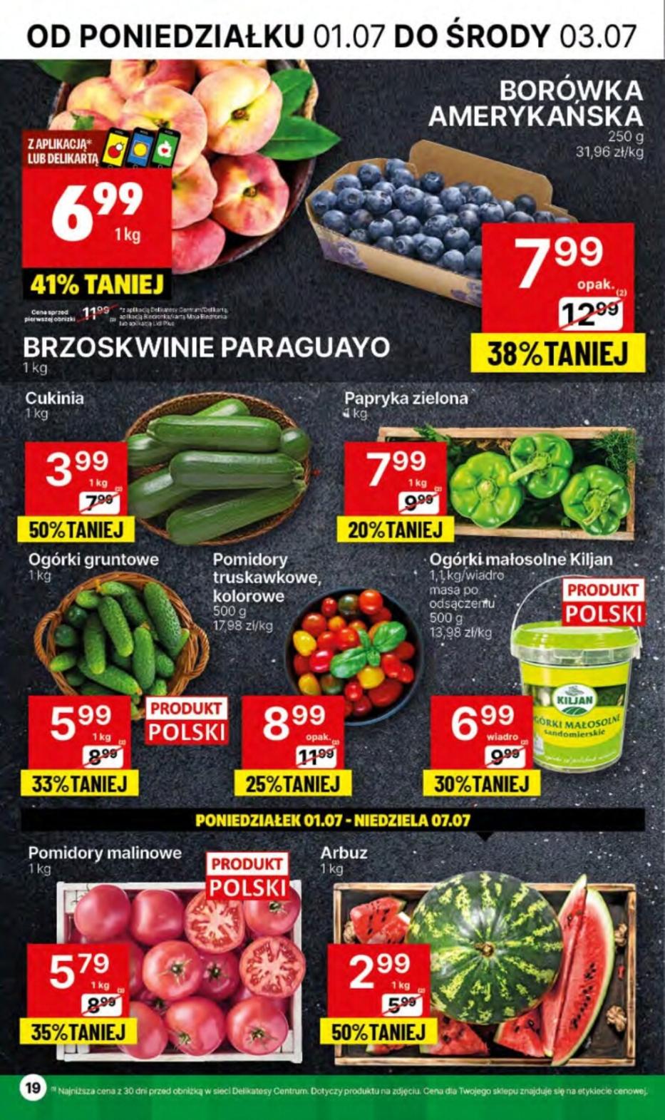 Gazetka promocyjna Delikatesy Centrum str. 19