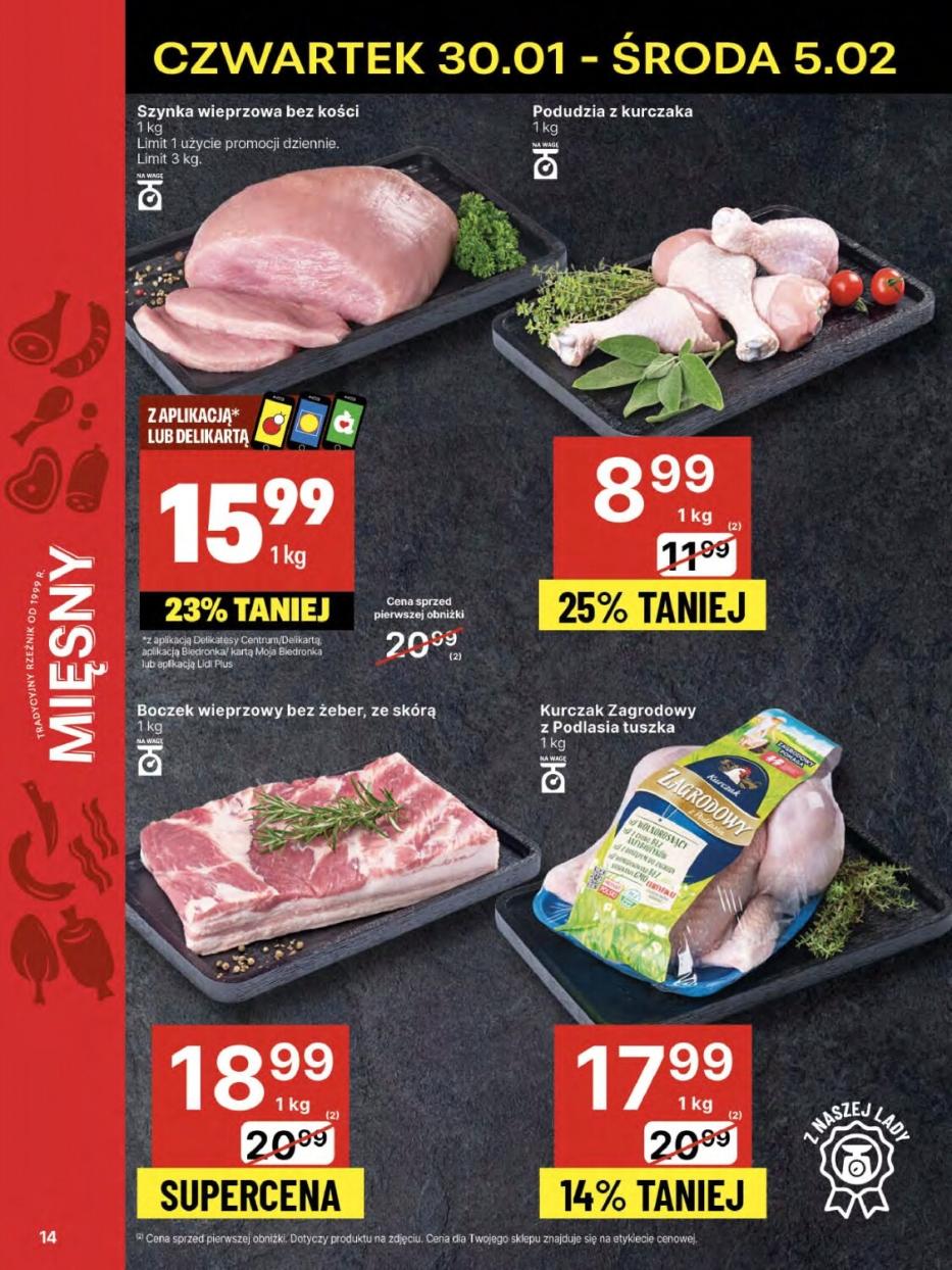 Gazetka promocyjna Delikatesy Centrum str. 14