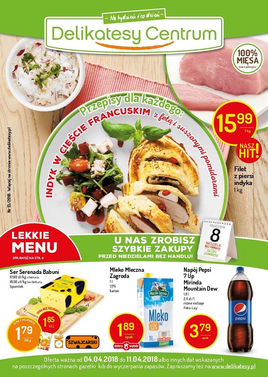 Gazetka promocyjna Delikatesy Centrum str. 1