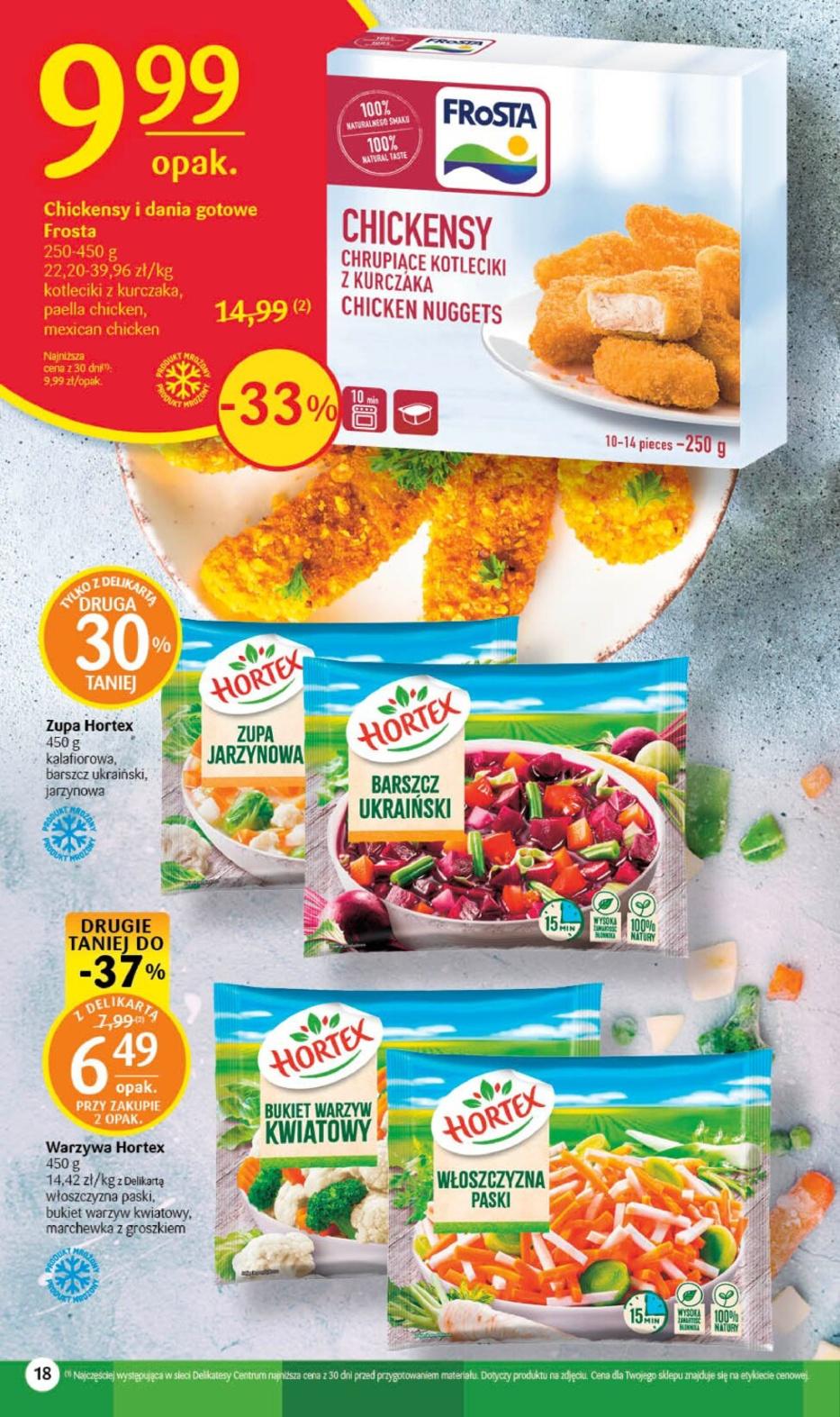 Gazetka promocyjna Delikatesy Centrum str. 18