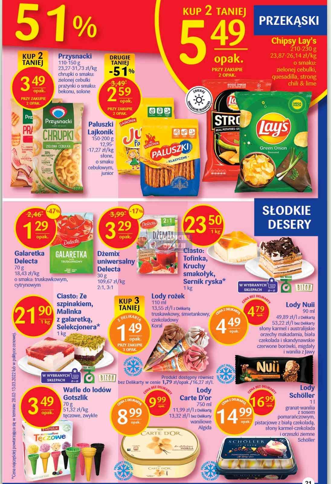 Gazetka promocyjna Delikatesy Centrum str. 21