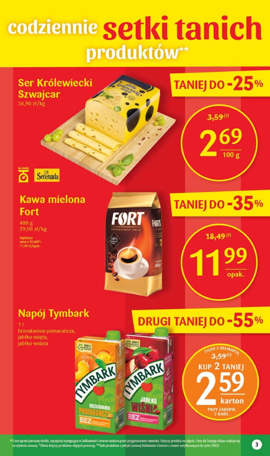 Gazetka promocyjna Delikatesy Centrum str. 3