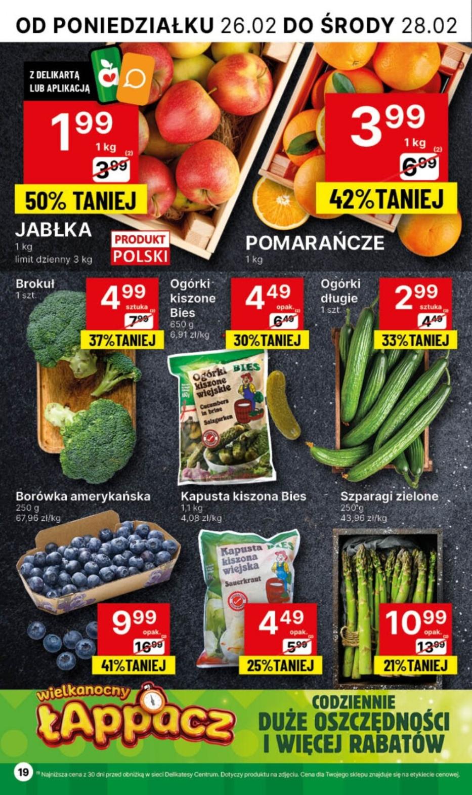 Gazetka promocyjna Delikatesy Centrum str. 19