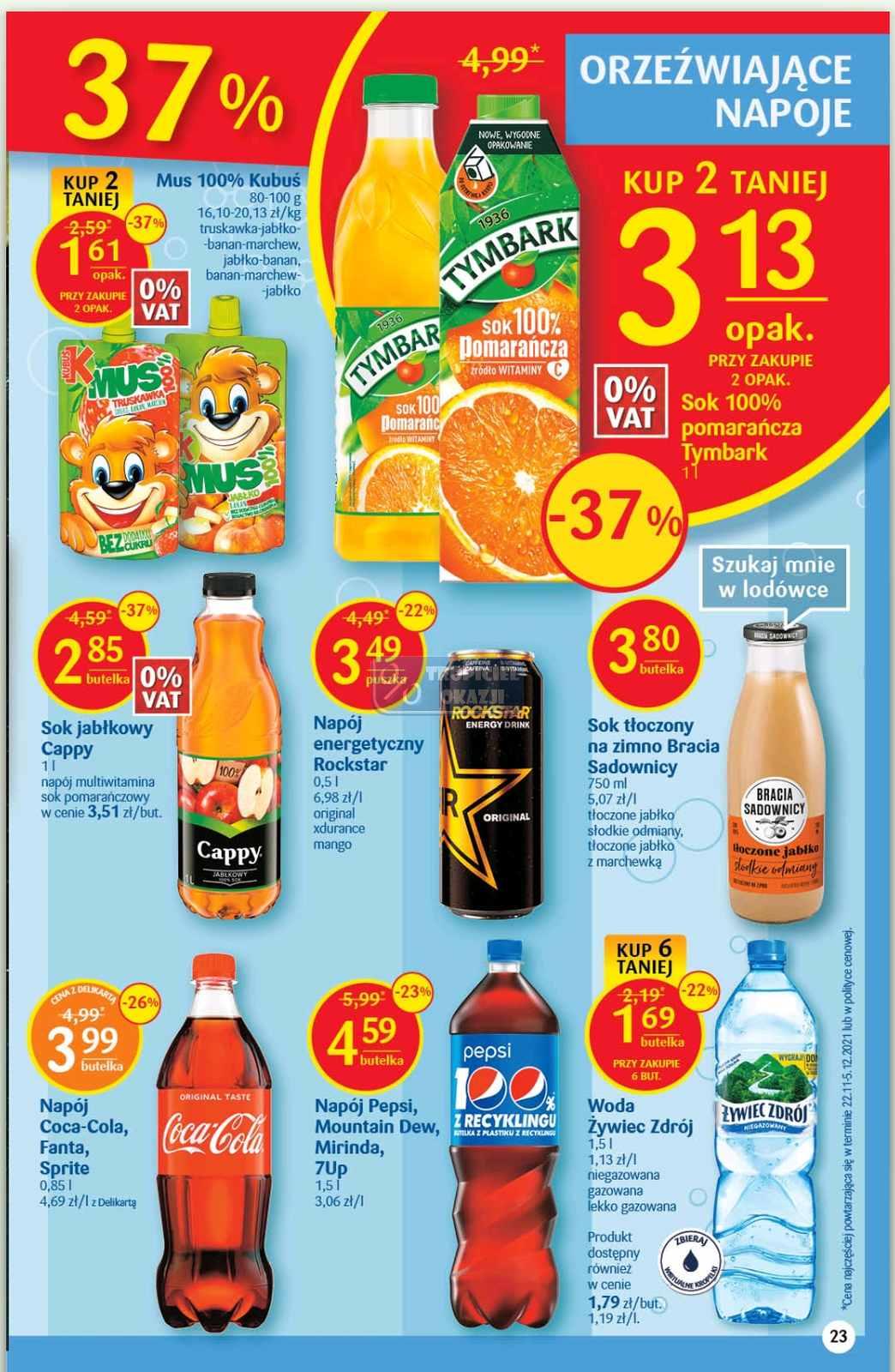 Gazetka promocyjna Delikatesy Centrum str. 23