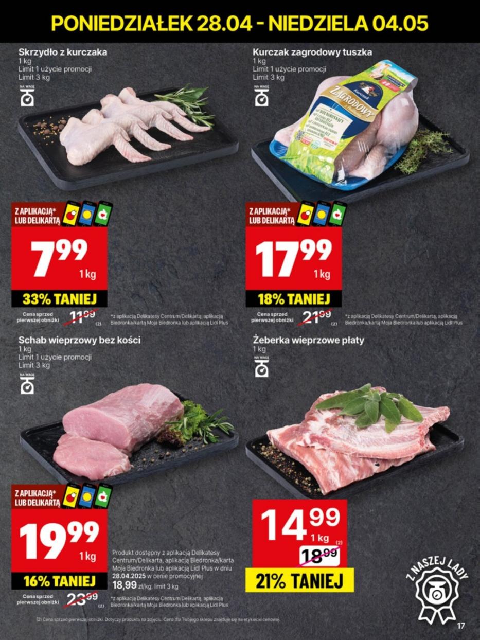 Gazetka promocyjna Delikatesy Centrum str. 17