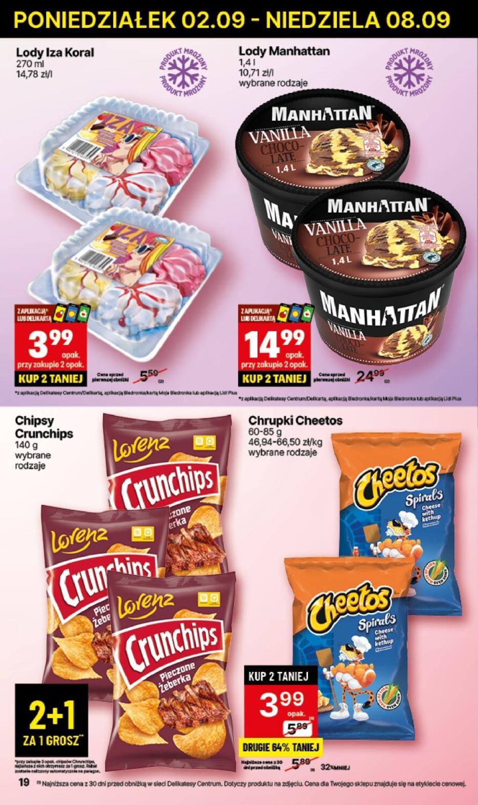 Gazetka promocyjna Delikatesy Centrum str. 19