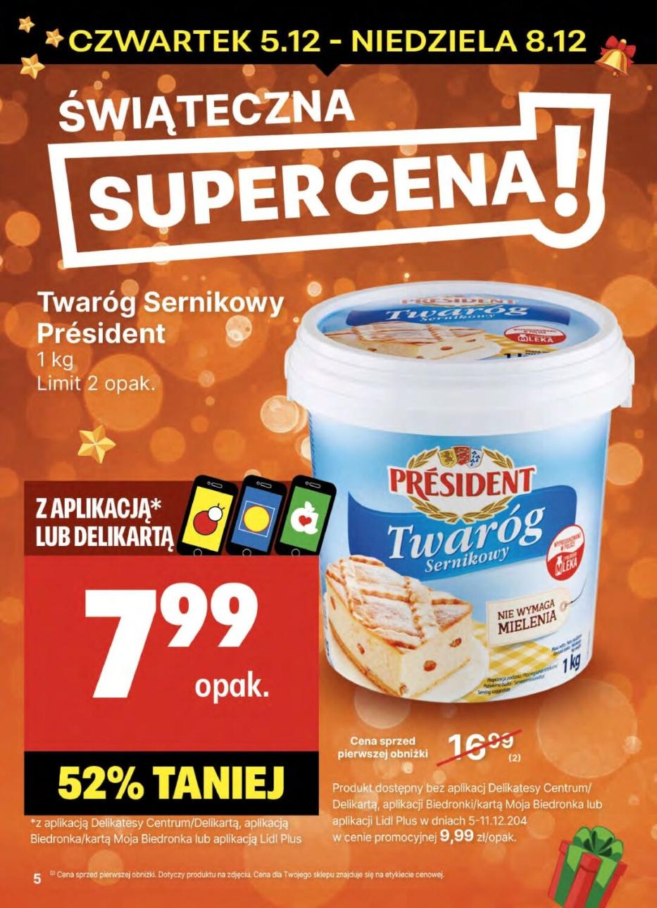 Gazetka promocyjna Delikatesy Centrum str. 5