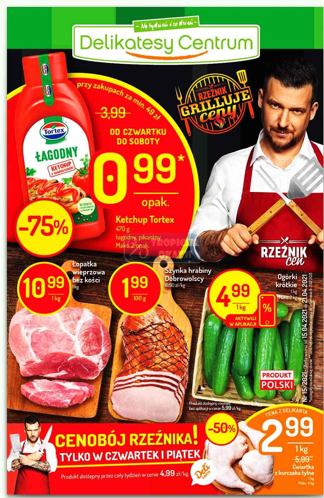 Gazetka promocyjna Delikatesy Centrum str. 1