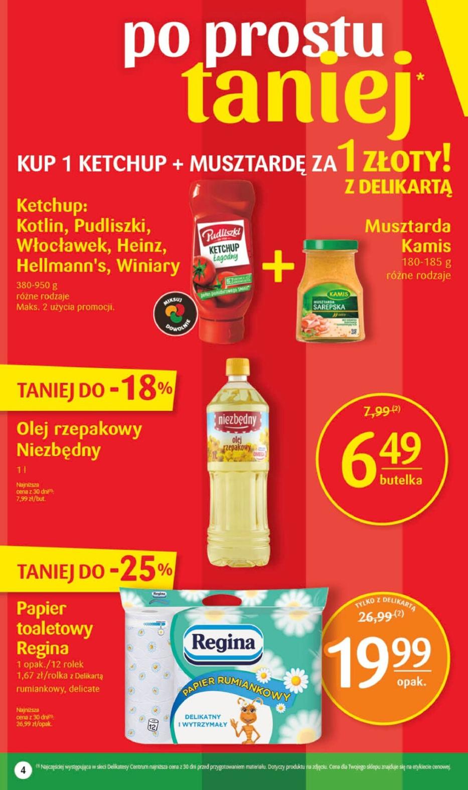 Gazetka promocyjna Delikatesy Centrum str. 4