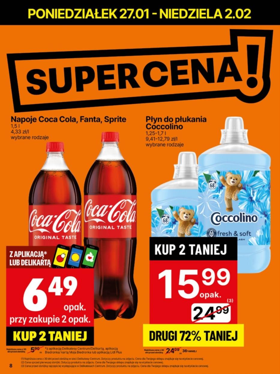 Gazetka promocyjna Delikatesy Centrum str. 8