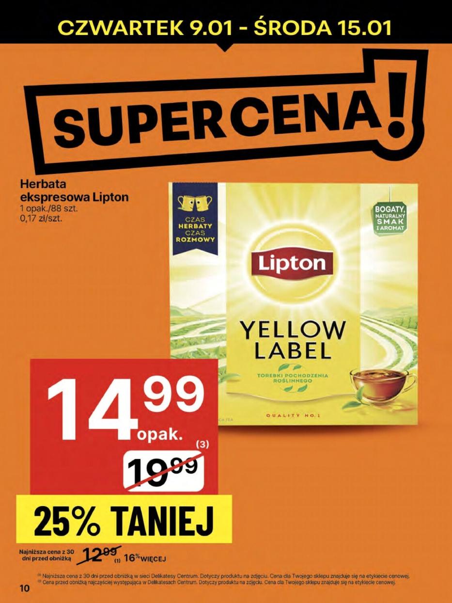 Gazetka promocyjna Delikatesy Centrum str. 10