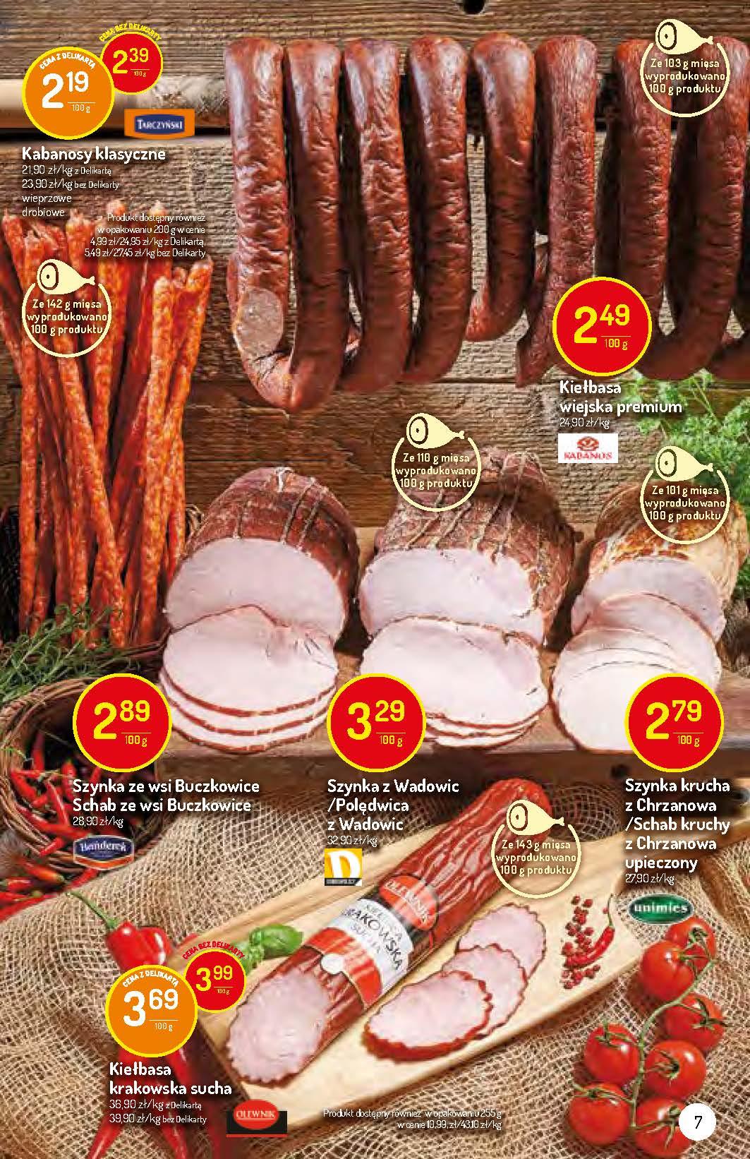 Gazetka promocyjna Delikatesy Centrum str. 7