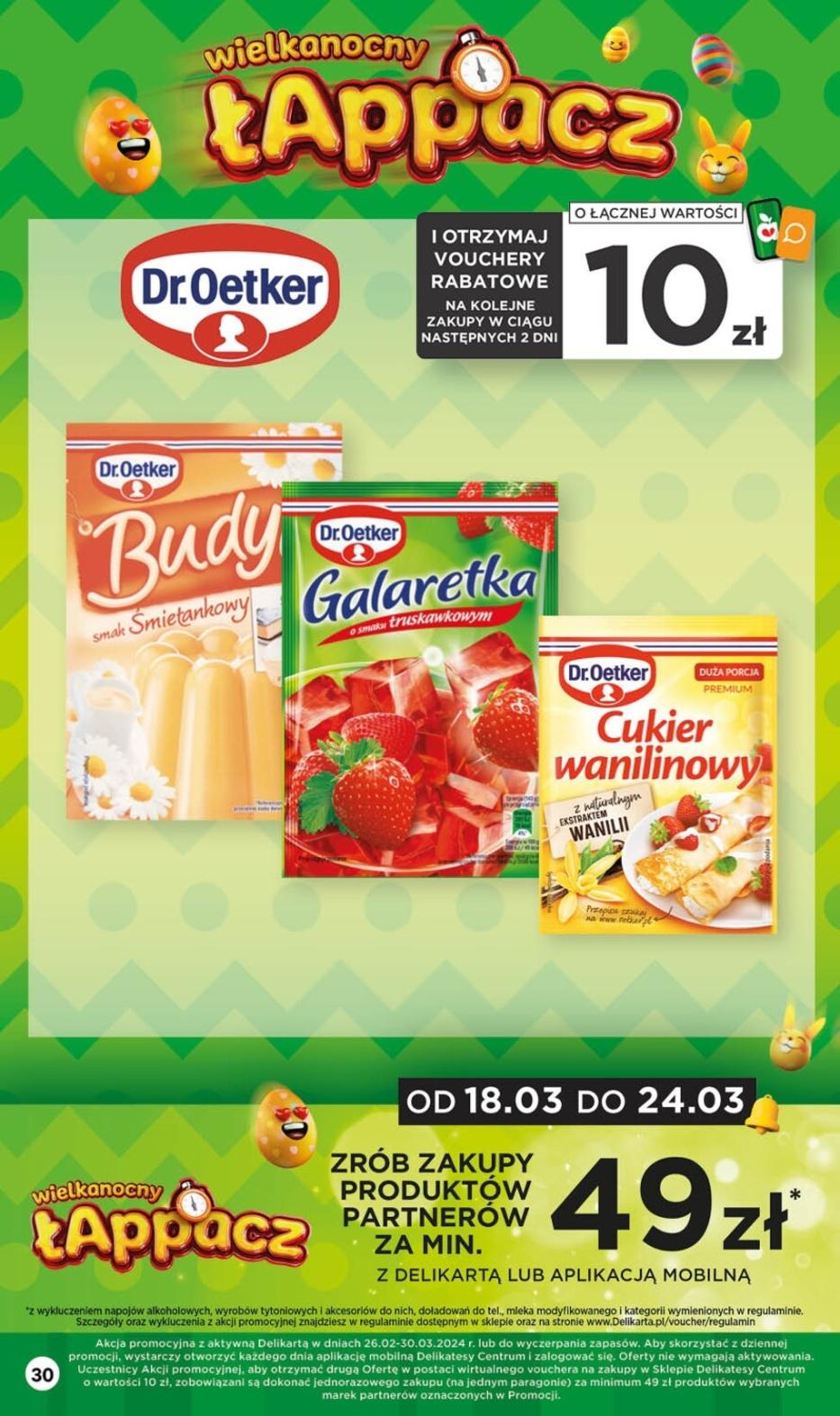 Gazetka promocyjna Delikatesy Centrum str. 30