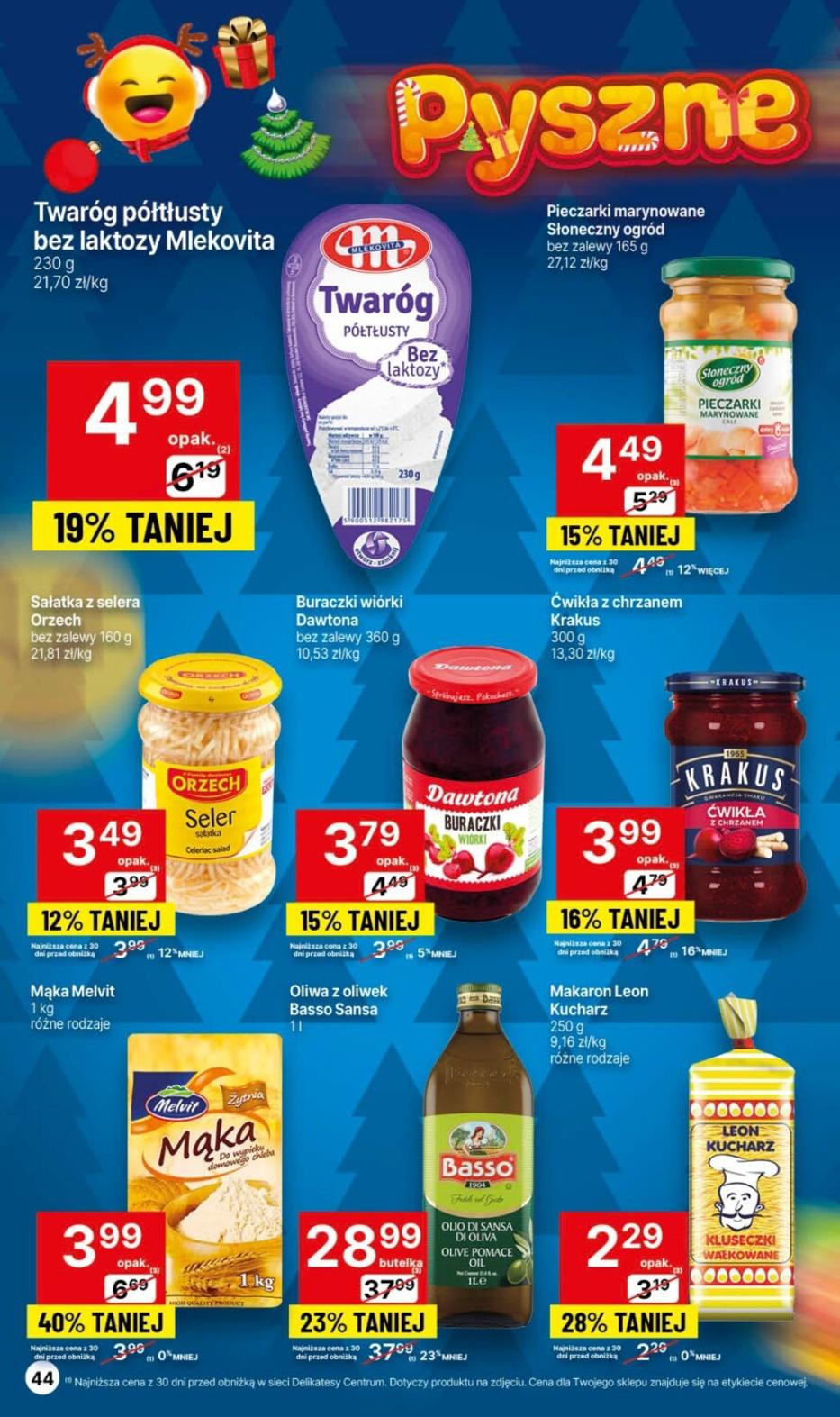 Gazetka promocyjna Delikatesy Centrum str. 44