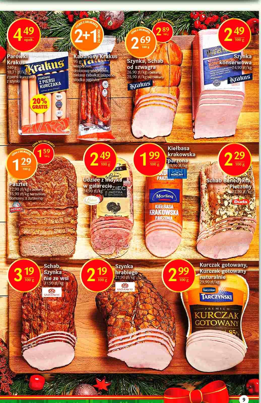 Gazetka promocyjna Delikatesy Centrum str. 9