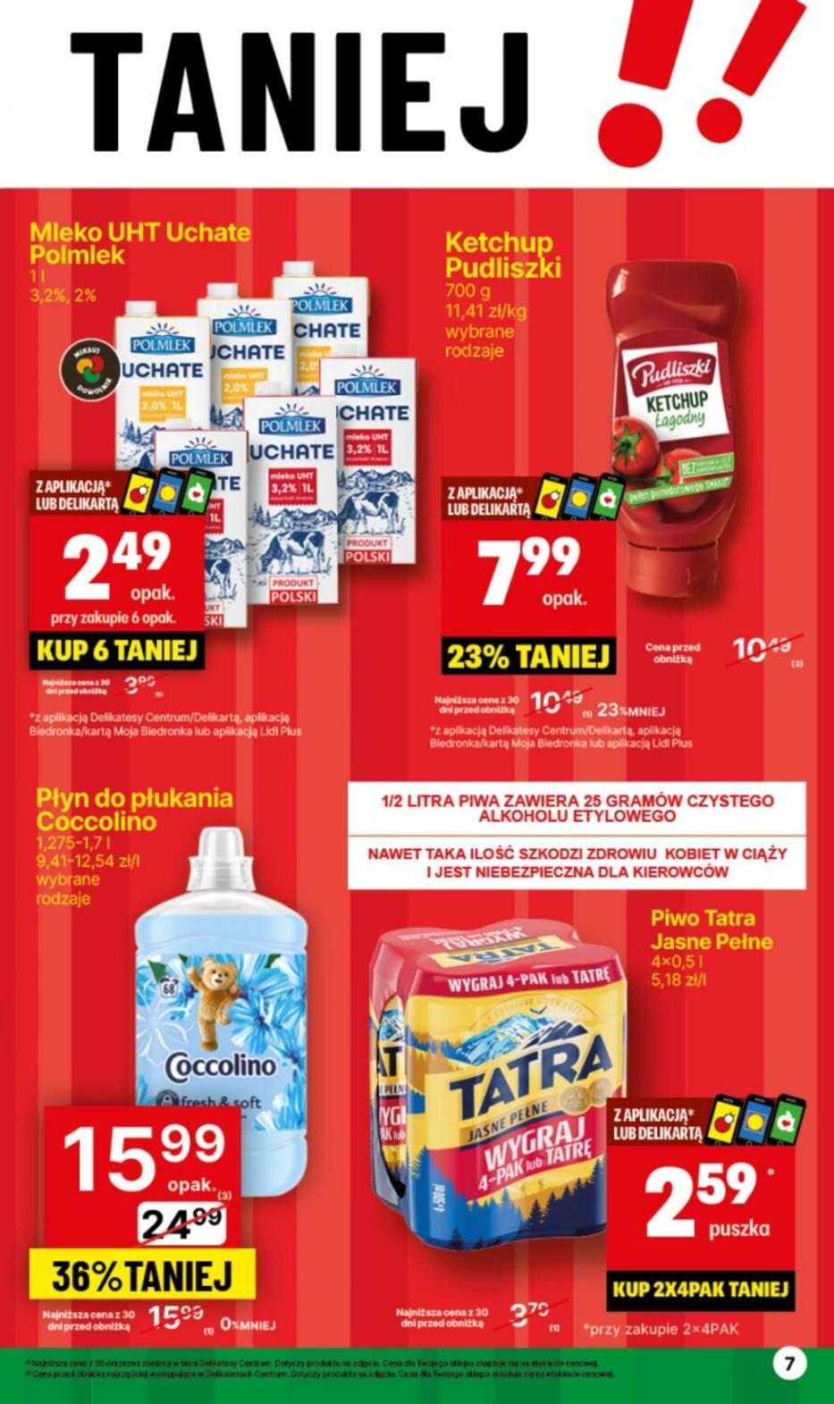 Gazetka promocyjna Delikatesy Centrum str. 7