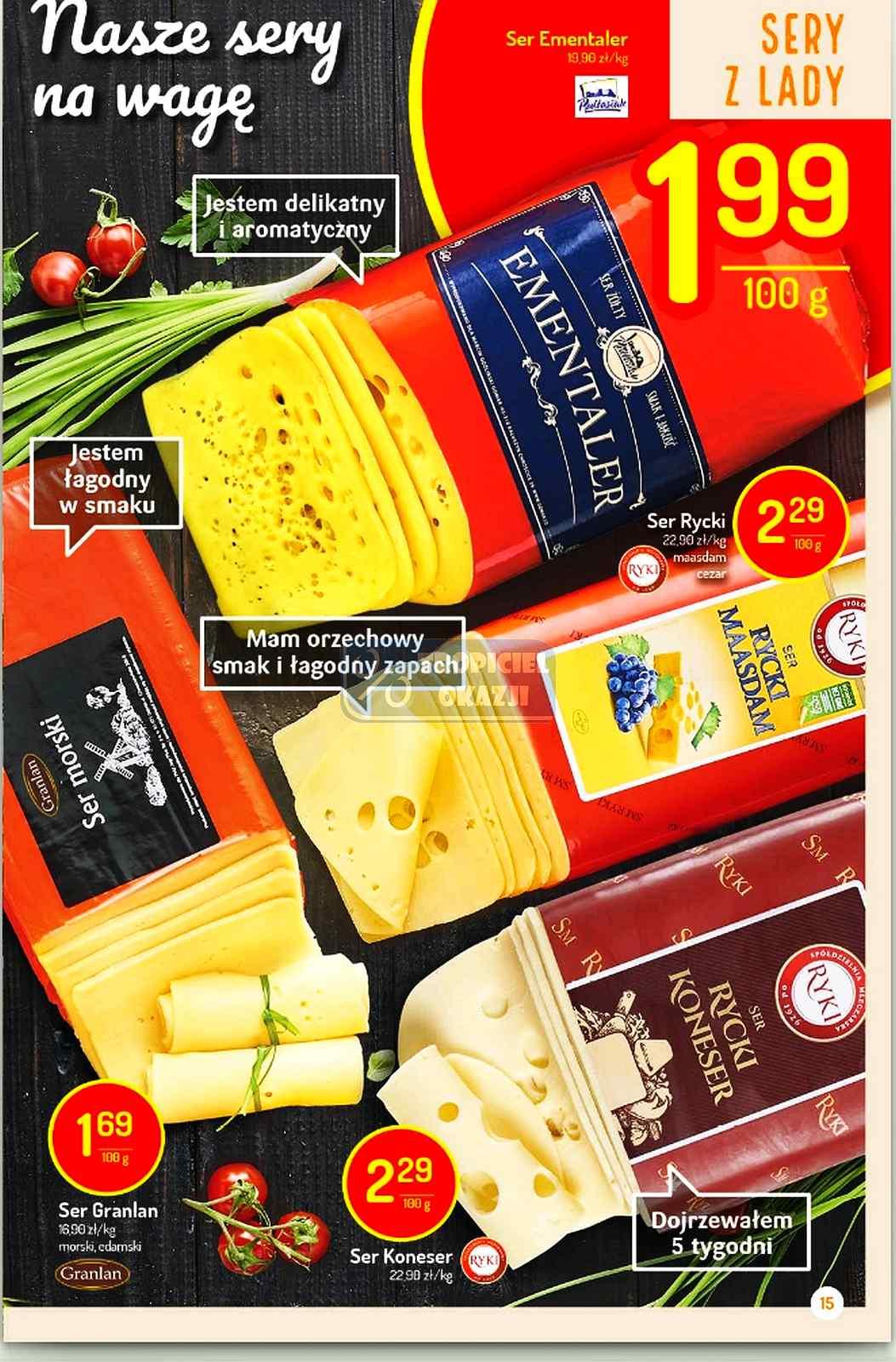 Gazetka promocyjna Delikatesy Centrum str. 15