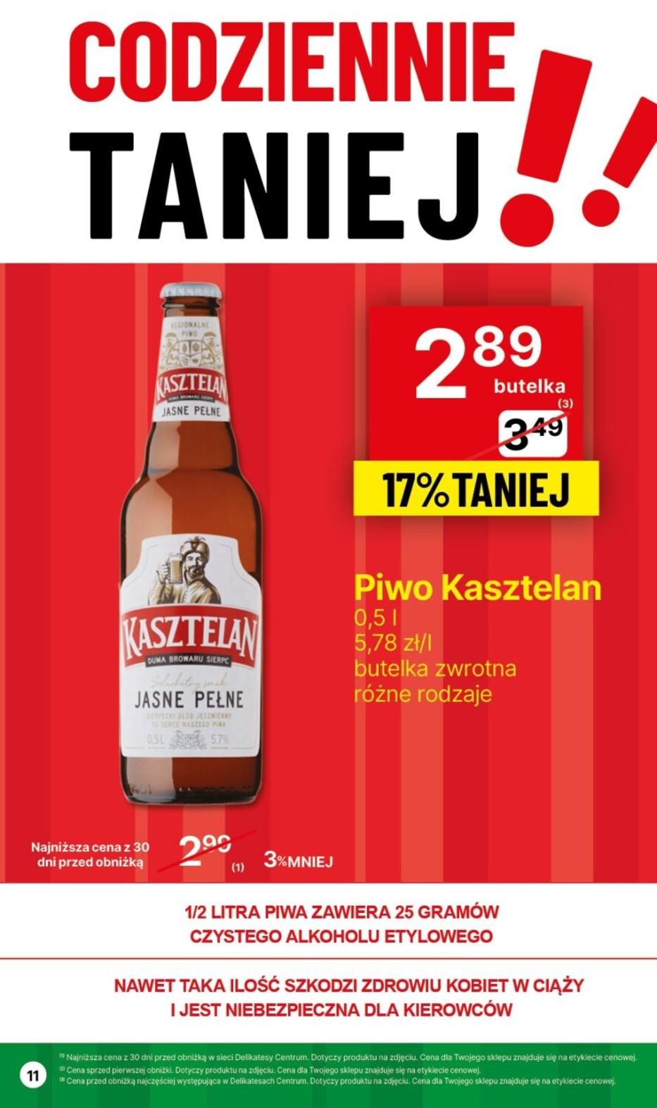 Gazetka promocyjna Delikatesy Centrum str. 11