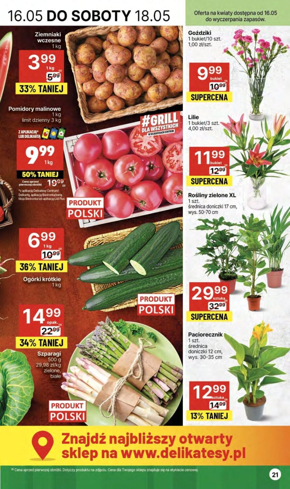 Gazetka promocyjna Delikatesy Centrum str. 21