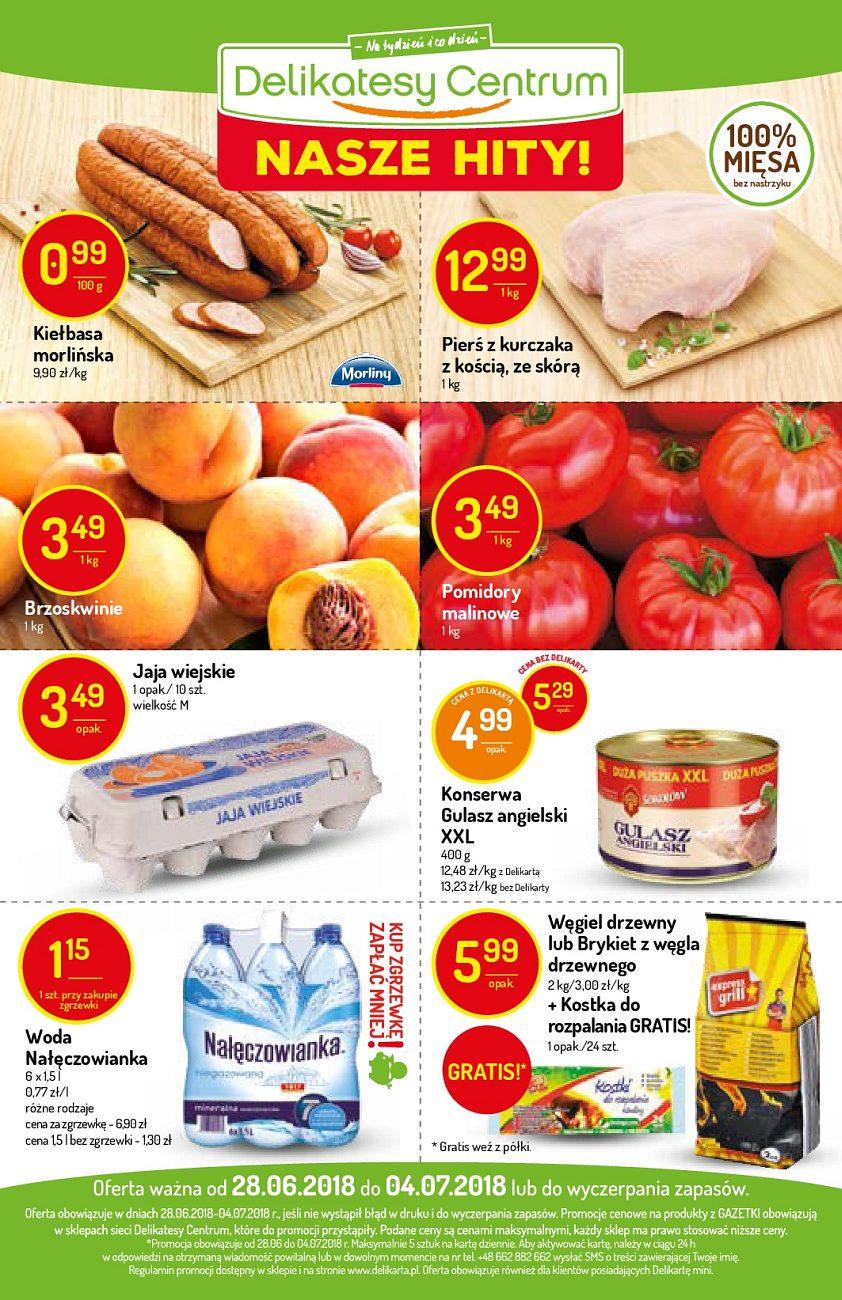 Gazetka promocyjna Delikatesy Centrum str. 16