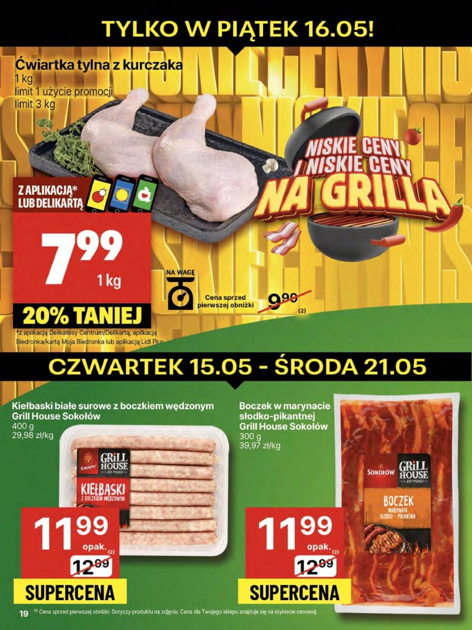 Gazetka promocyjna Delikatesy Centrum str. 19