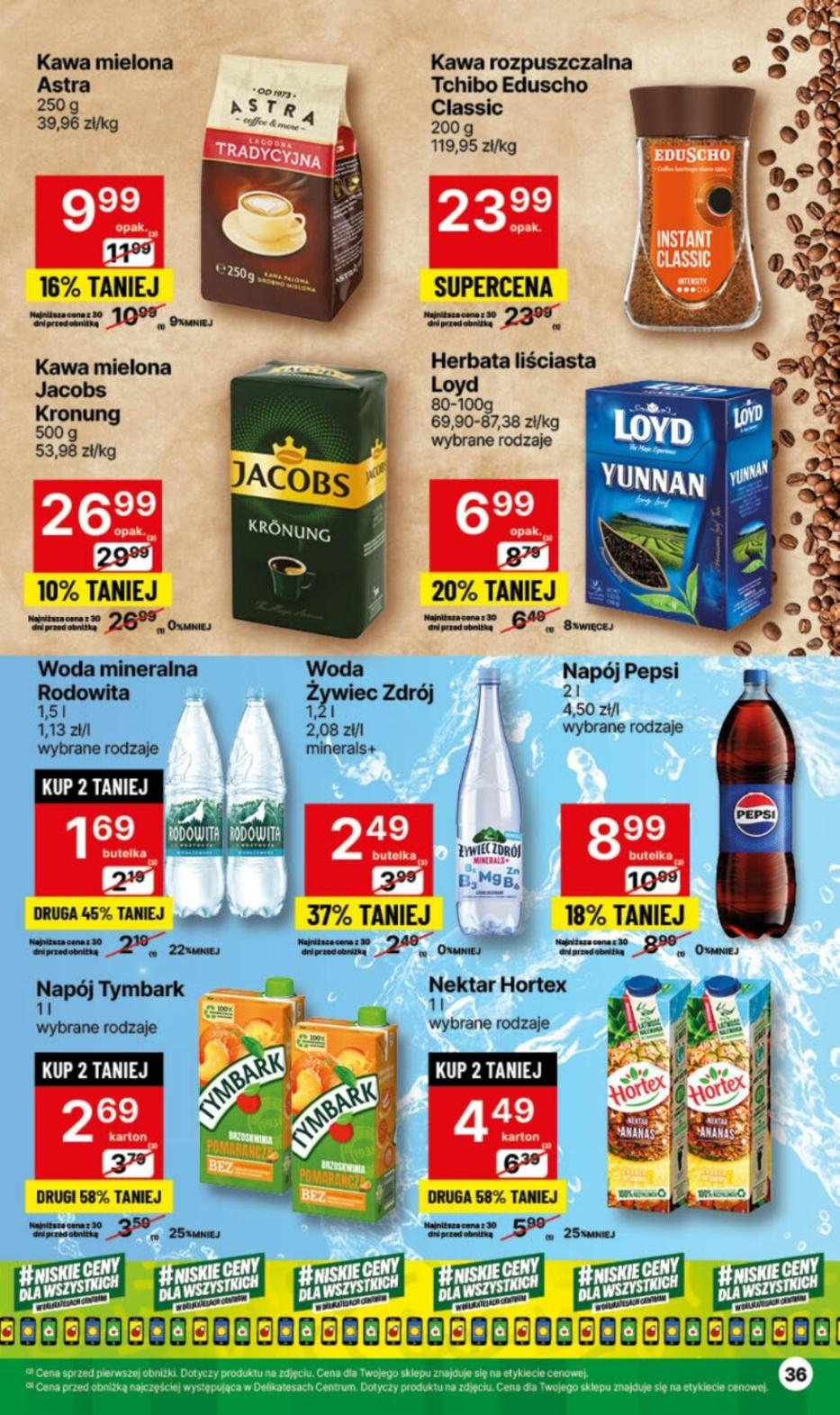 Gazetka promocyjna Delikatesy Centrum str. 36
