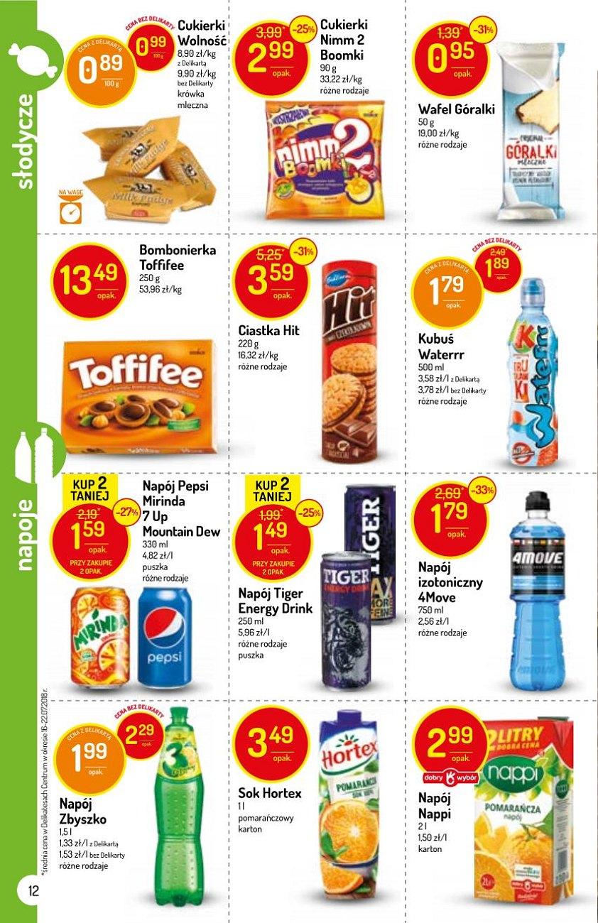 Gazetka promocyjna Delikatesy Centrum str. 12