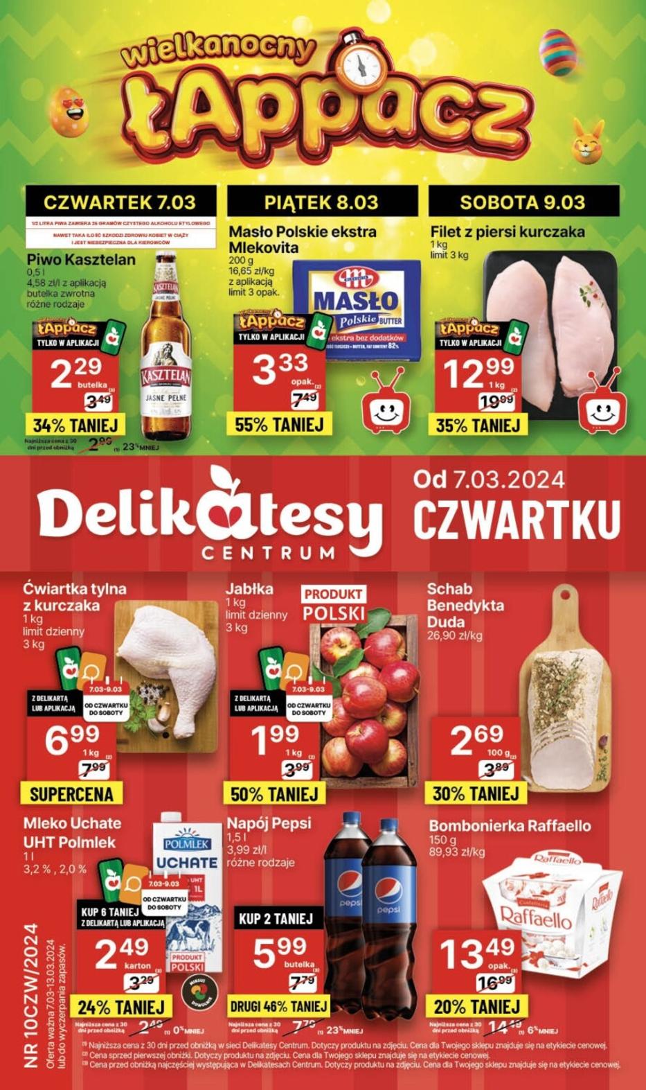 Gazetka promocyjna Delikatesy Centrum str. 1