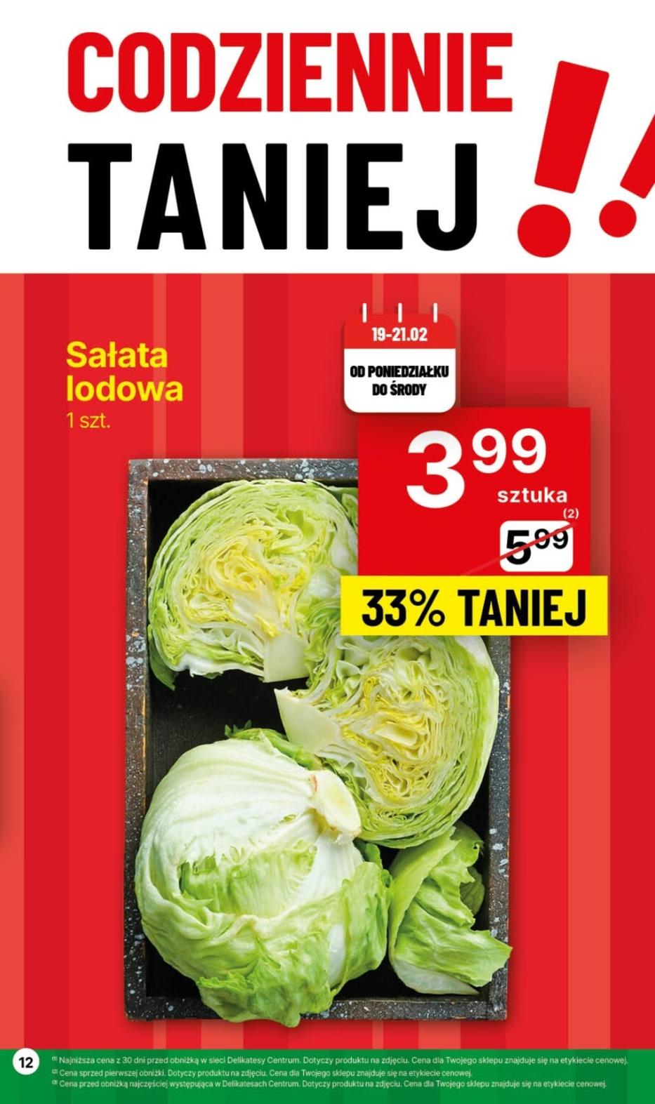 Gazetka promocyjna Delikatesy Centrum str. 12