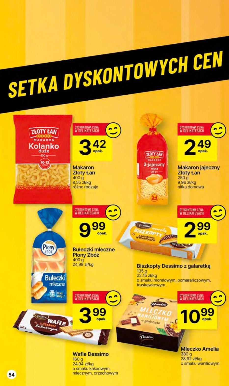 Gazetka promocyjna Delikatesy Centrum str. 54