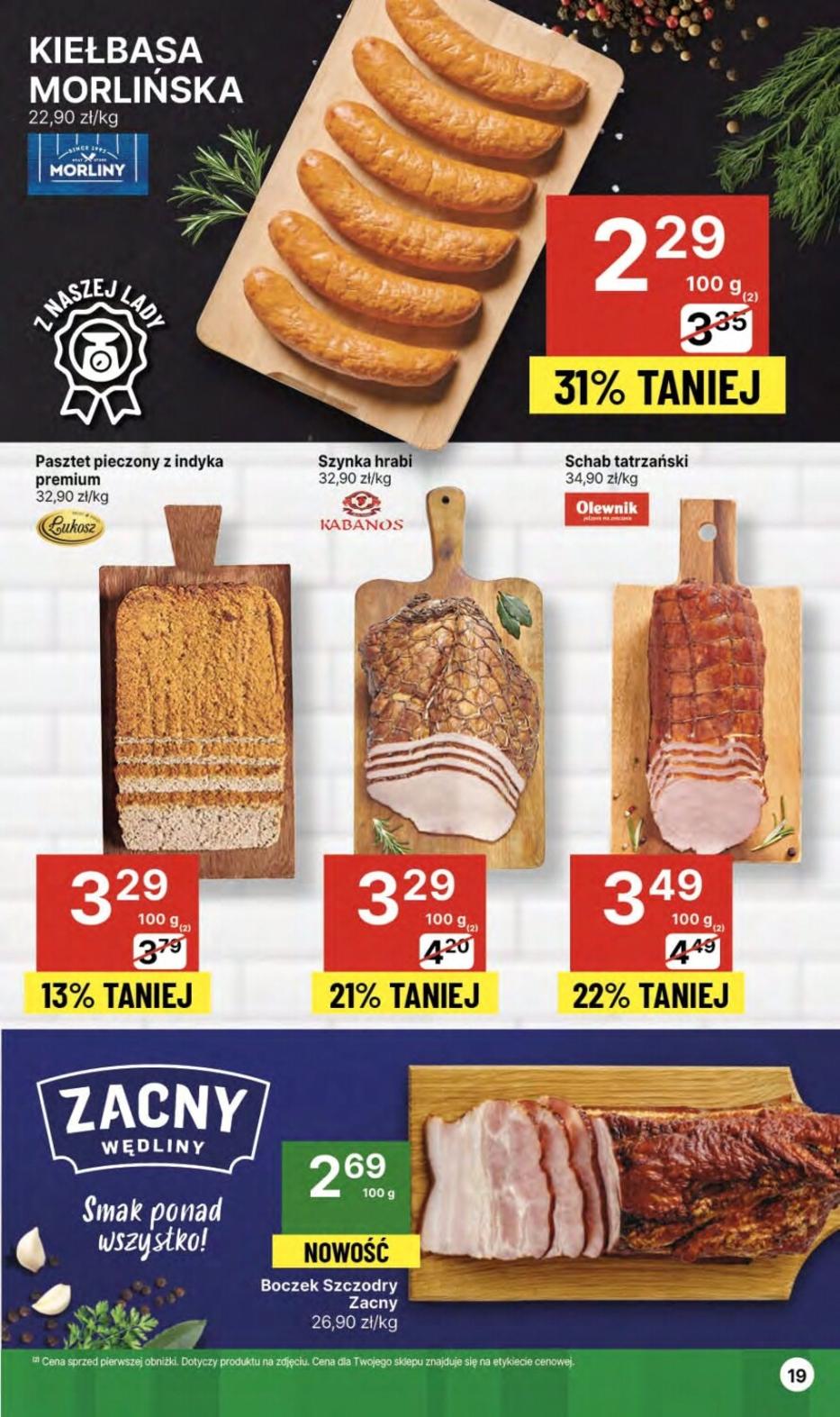 Gazetka promocyjna Delikatesy Centrum str. 19