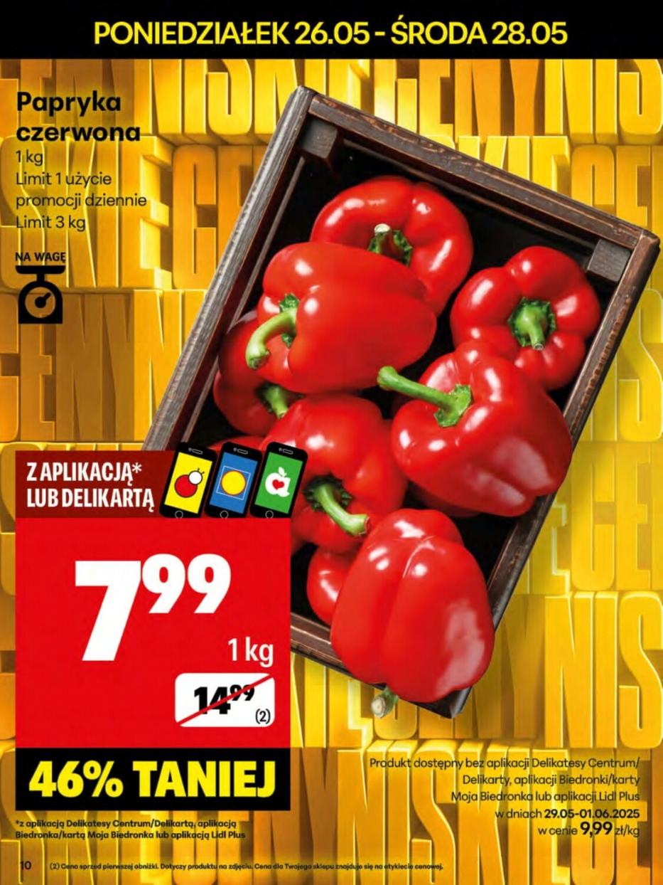 Gazetka promocyjna Delikatesy Centrum str. 10