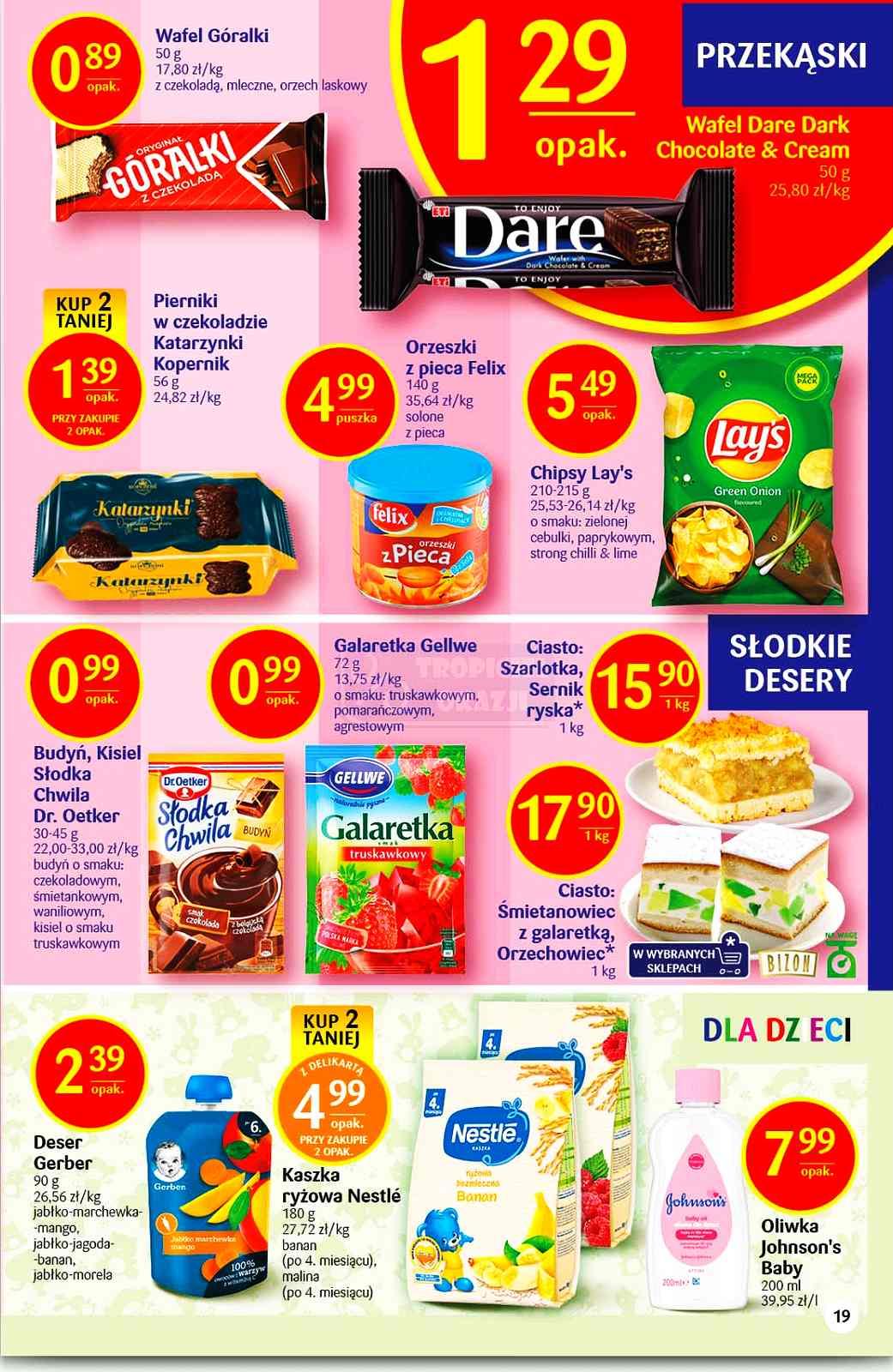 Gazetka promocyjna Delikatesy Centrum str. 19