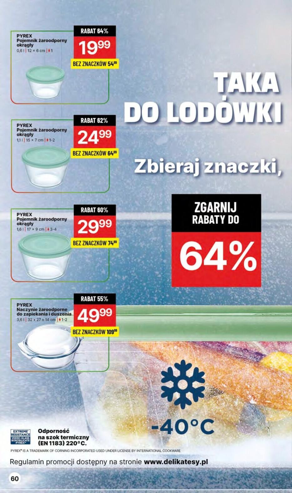 Gazetka promocyjna Delikatesy Centrum str. 60