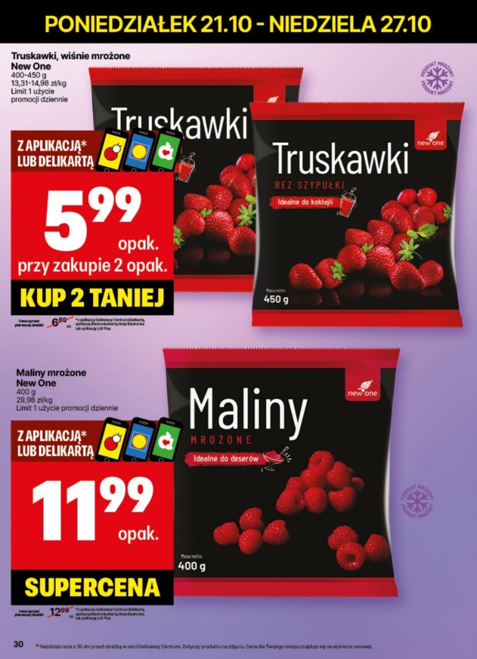 Gazetka promocyjna Delikatesy Centrum str. 30