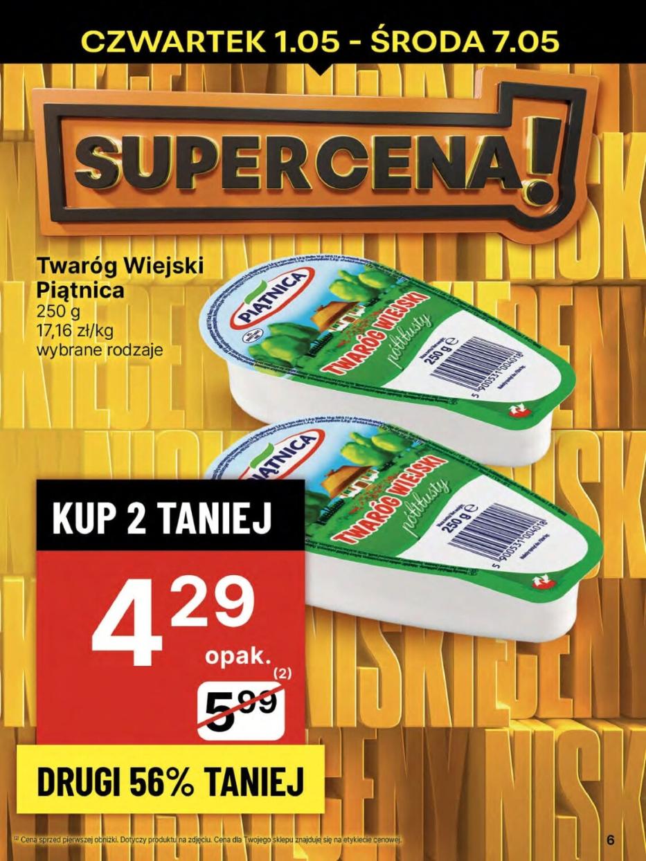 Gazetka promocyjna Delikatesy Centrum str. 6