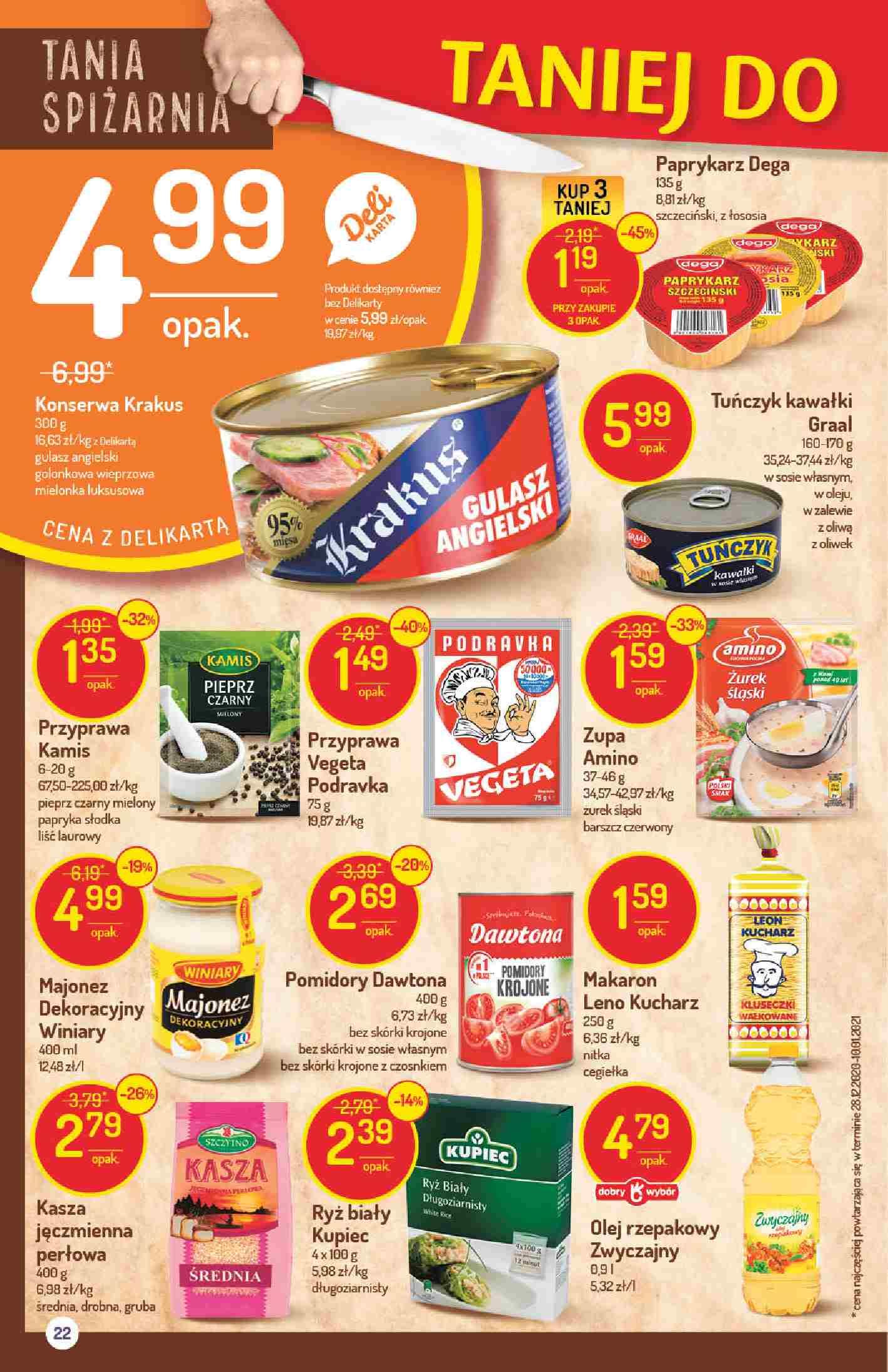 Gazetka promocyjna Delikatesy Centrum str. 22