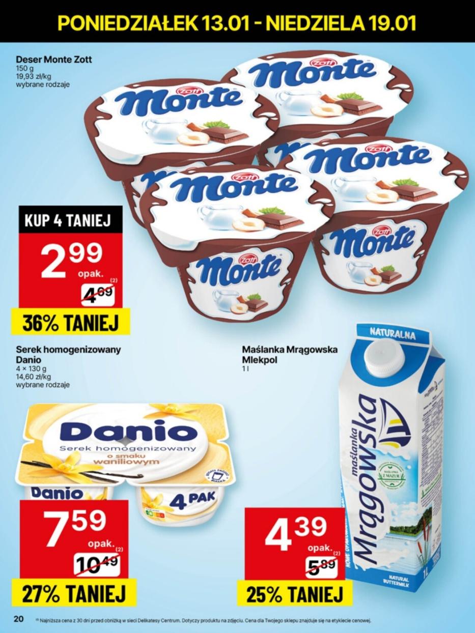 Gazetka promocyjna Delikatesy Centrum str. 20