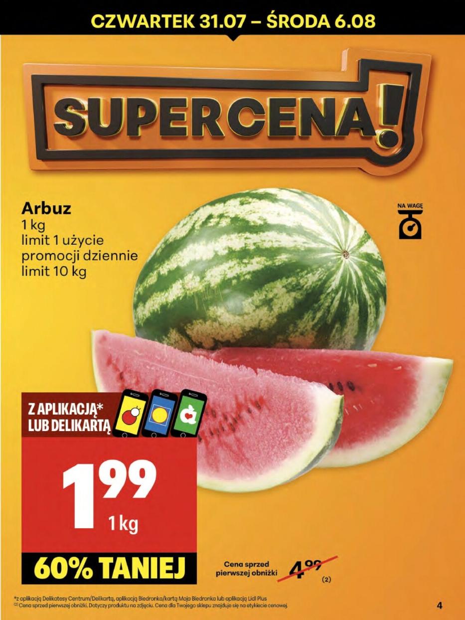 Gazetka promocyjna Delikatesy Centrum str. 4