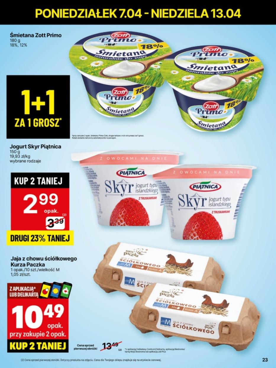 Gazetka promocyjna Delikatesy Centrum str. 23