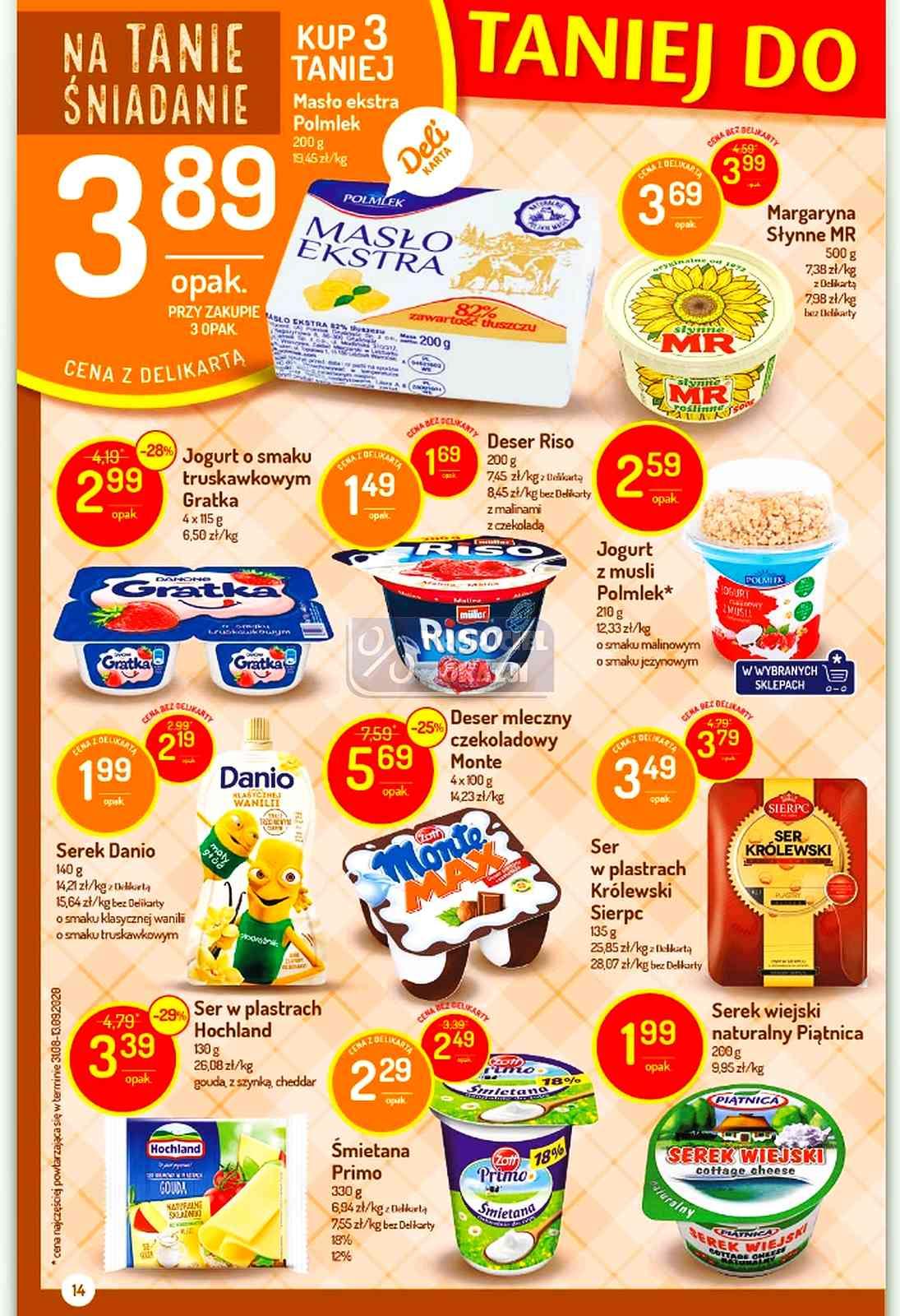 Gazetka promocyjna Delikatesy Centrum str. 14