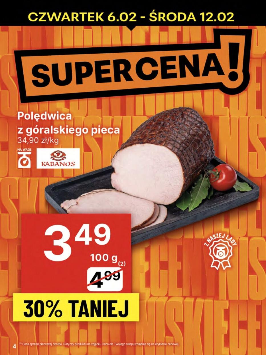 Gazetka promocyjna Delikatesy Centrum str. 4