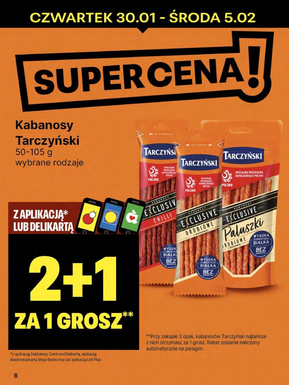Gazetka promocyjna Delikatesy Centrum str. 6