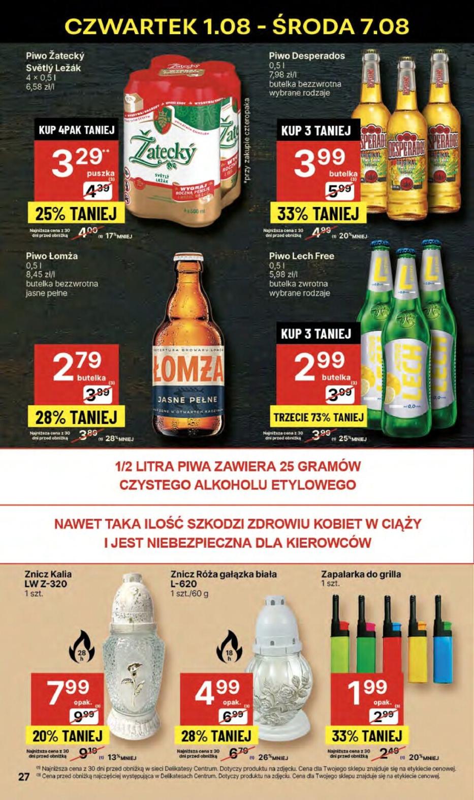 Gazetka promocyjna Delikatesy Centrum str. 27