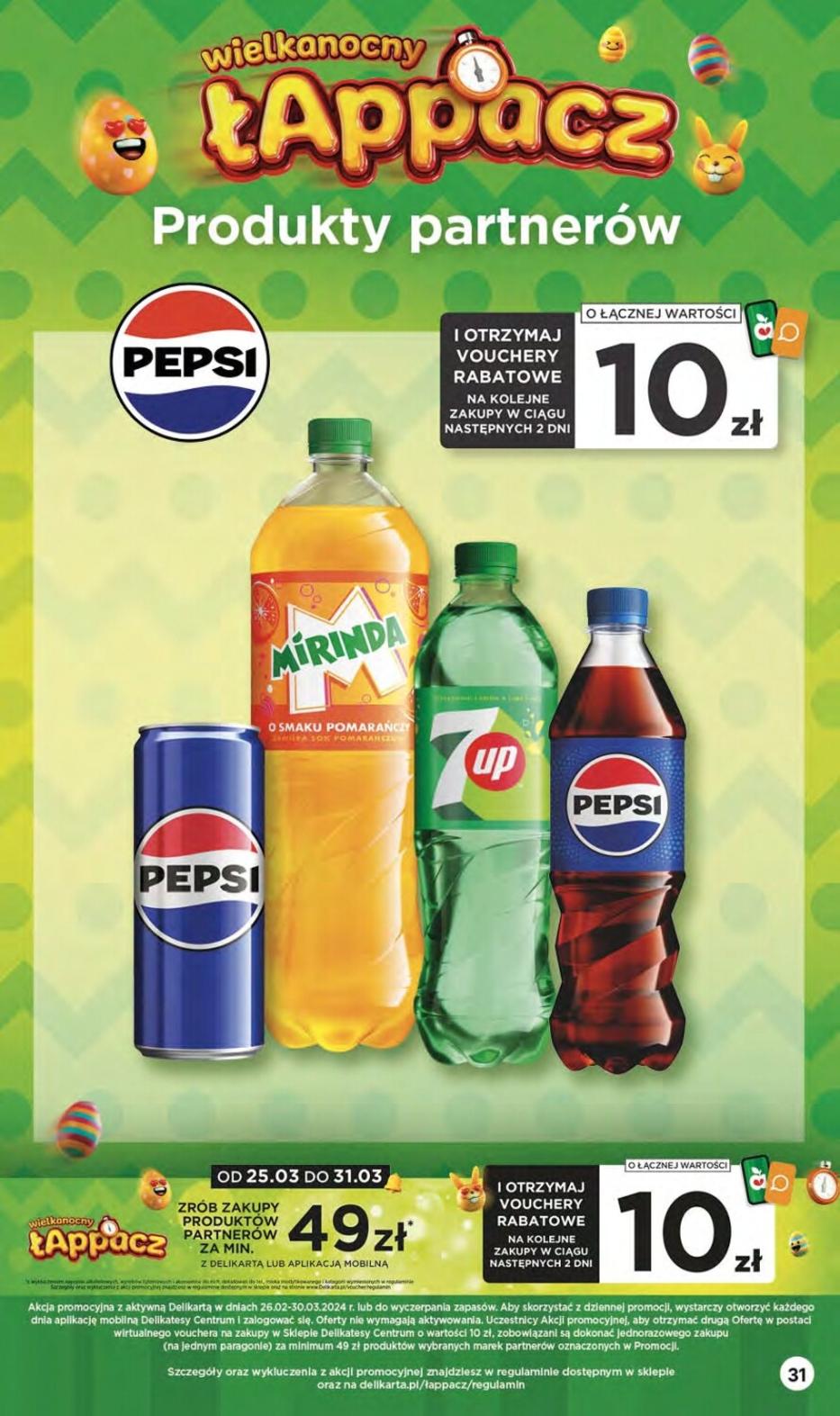 Gazetka promocyjna Delikatesy Centrum str. 31