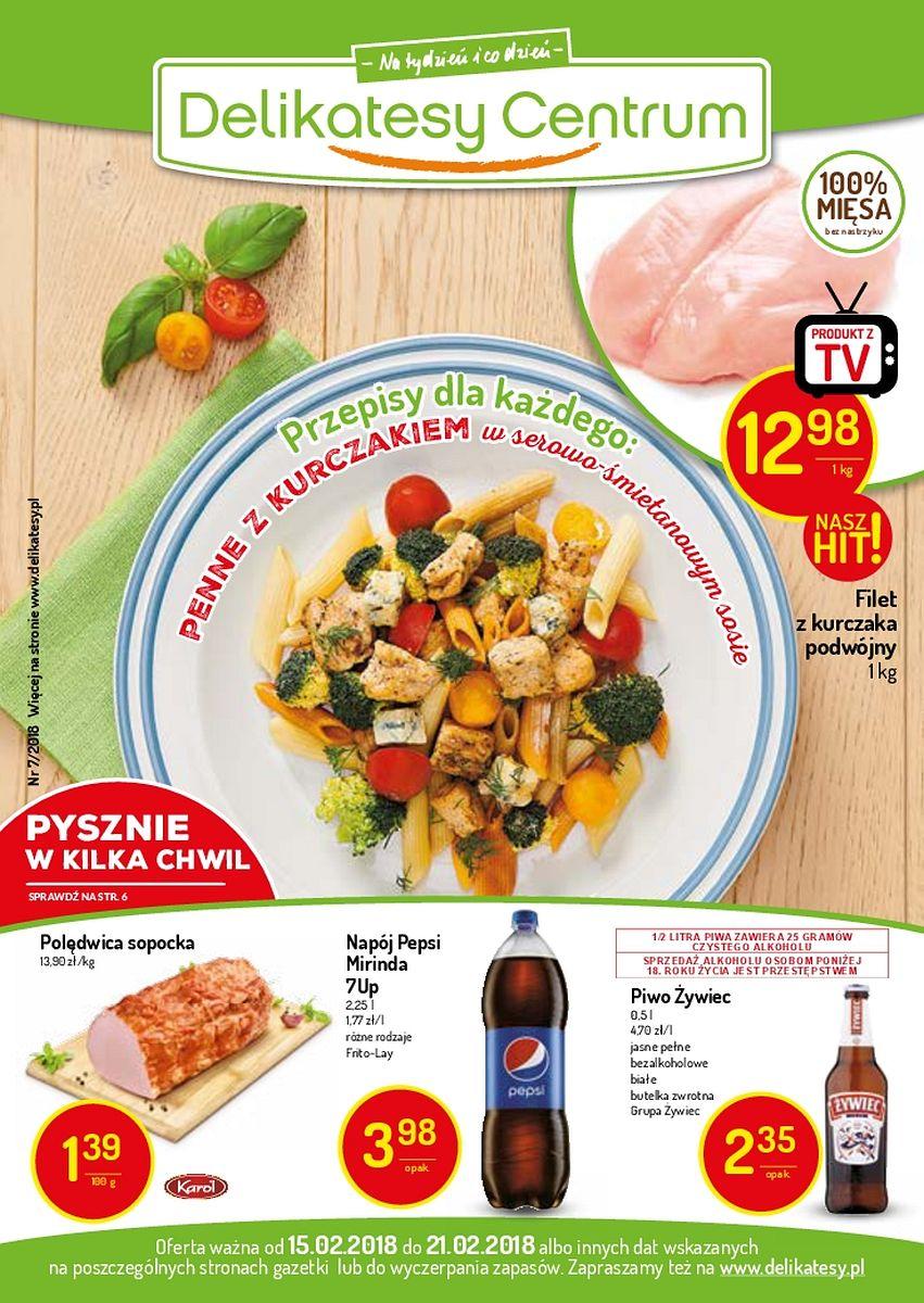 Gazetka promocyjna Delikatesy Centrum str. 1