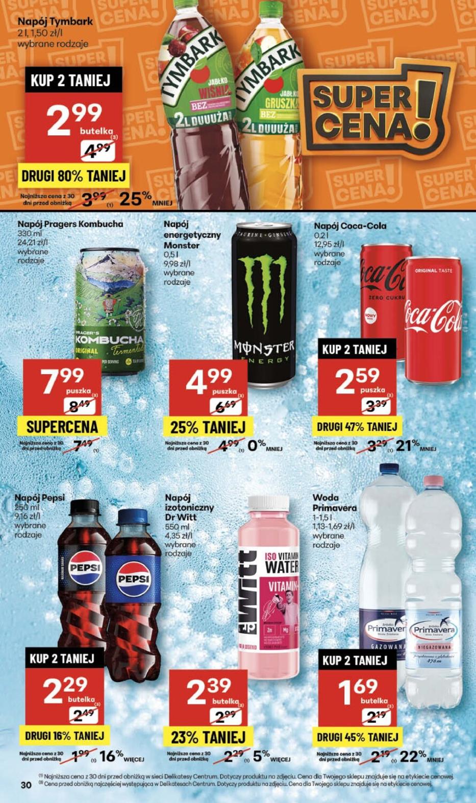Gazetka promocyjna Delikatesy Centrum str. 30