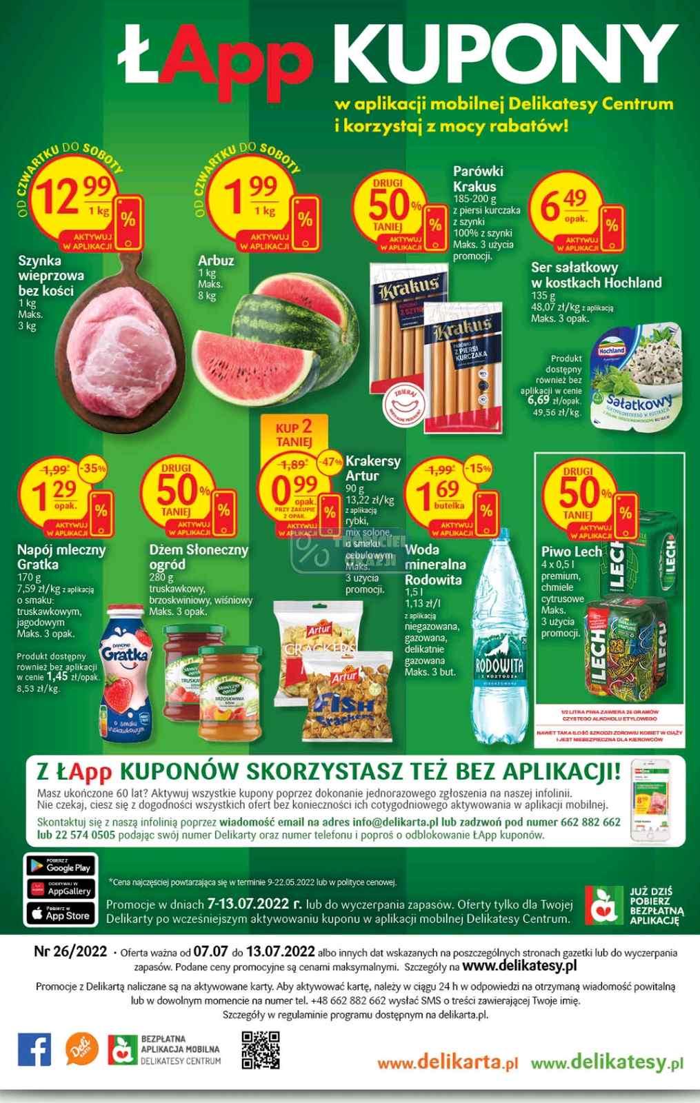 Gazetka promocyjna Delikatesy Centrum str. 28