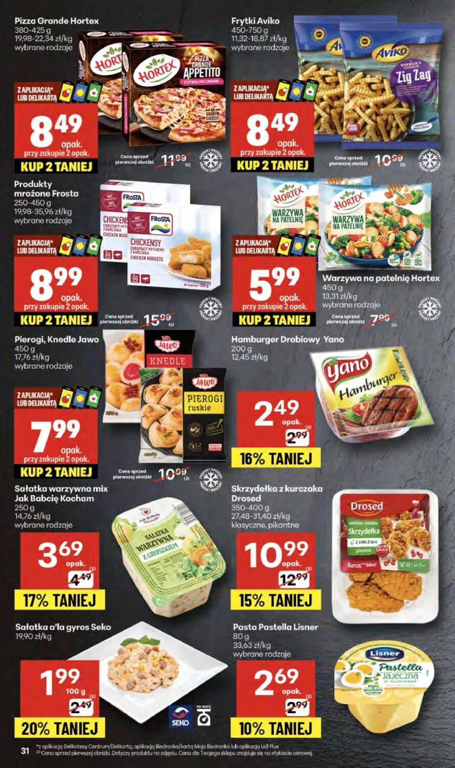 Gazetka promocyjna Delikatesy Centrum str. 31