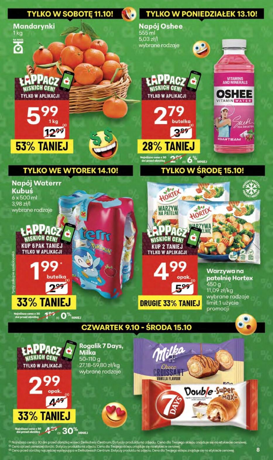 Gazetka promocyjna Delikatesy Centrum str. 8